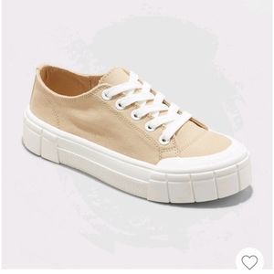 Mad Love Women's Fran Apparel Sneakers- Tan